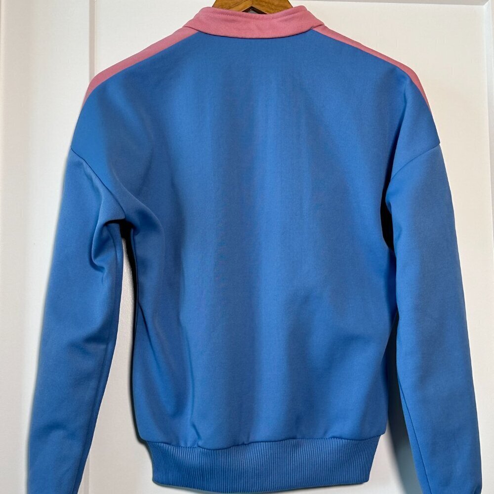 Women's Adidas Vintage 80's Zip-up Track Jacket - Size S - Picture 4 of 6